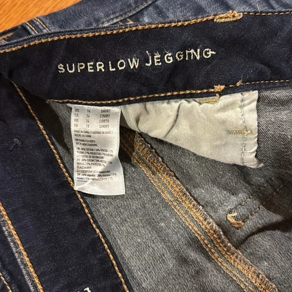 American Eagle super low jeggings - Picture 3 of 4